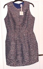 KARL MARC JOHN Robe Bleu Motif Léopard  T M Neuve + étiquette