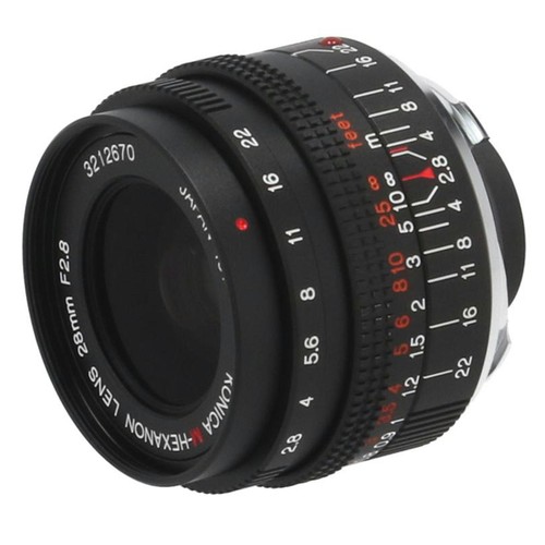 Objectif grand angle konica - objectif,