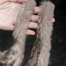 Faux Fourrure Ruban Bordure