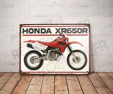 Plaque métal vintage Honda