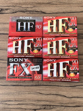 X 6 cassette audio Sony HF /