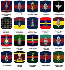 Britannique Military Régiments Abat-Jour Lumières Plafond Table Pendentifs