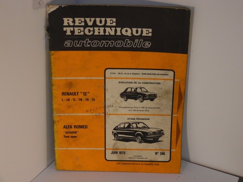 Rta alfa romeo alfasud - rta, « alfasud »