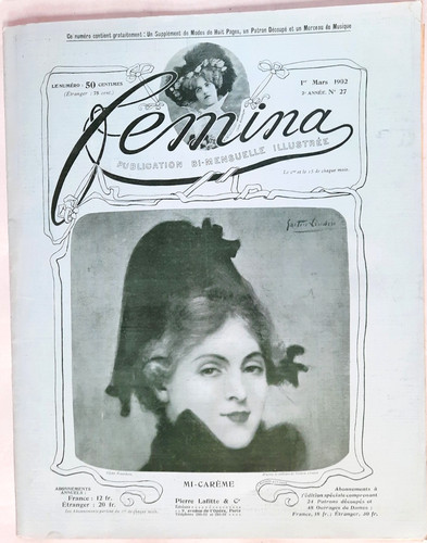 Revue femina 1er mars - femina,
