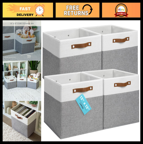 Set fabric storage cubes - 4,