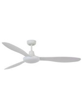 Ventilateur de plafond Bayside Jetstream blanc 148 cm avec interrupteur mural