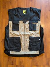 Gilet de travail sans manches NORTH WAYS "William" (3XL/Noir et Beige)