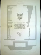 Ancienne Gravure, Manoir de la