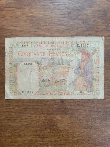 Banque algérie billet - banque,