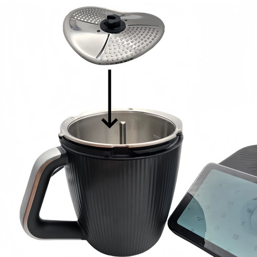 éplucheur couvercle lame - couvercle, inox