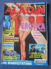 REVUE ALADIN EROTICA / CRISTAL SAINT LOUIS / JOUETS TRAINS / PIERRE BAYLE  2003