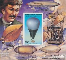 djibouti Block74B neuf avec gomme originale 1983 200 Années Aviation