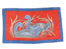 SERVIETTE DE PLAGE HERMES LA MARE AUX CANARDS DRAP DE BAIN BEACH TOWEL 610€