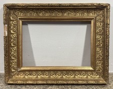 Cadre ancien 1P doré sculpté