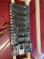 Carte mère BTC t-37 + 4GB ram + Carte d'extension + Risers X4