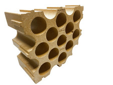 Étagère à vin Mottez B229V en polystyrène rouge brique