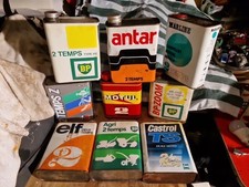 Ancien Bidon  2 Temps .lot 9 Bidons...vide 