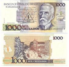 62 . BRESIL . 1000 CRUZADOS . NEUF .  UNC .