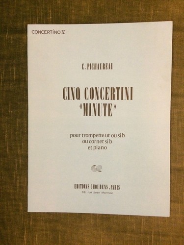 Pichaureau concertino - c.,