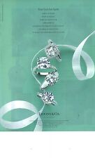 PUBLICITE ADVERTISING 2010 TIFFANY & CO bijoux joaillerie bagues        080812