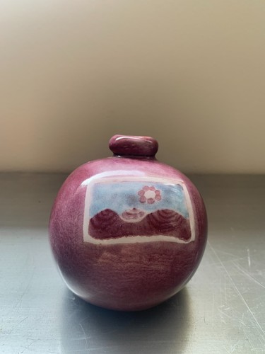 Vase boule céramique - vase, en