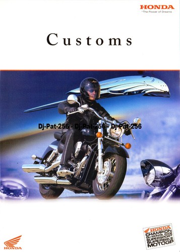 Brochure moto honda 2003 - brochure,