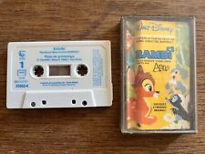 Cassette audio Bambi Walt Disney