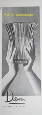 OLD ORIGINAL 1948 DAUM CRYSTAL