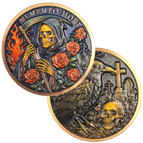 40mm memento mori vivere - mori, &