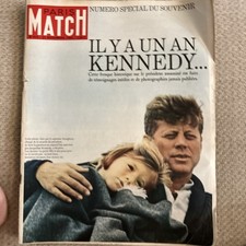 Paris Match n° 815 ★ 21 Novembre 1964 ★ Il y a un an Kennedy