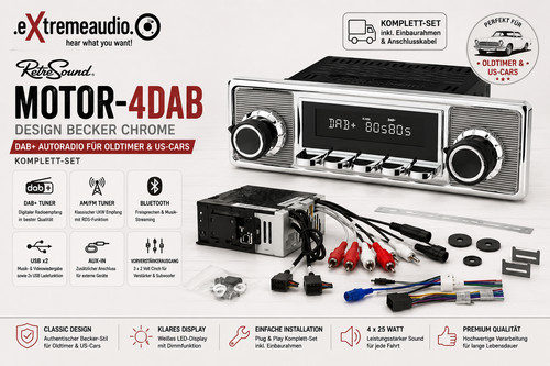Retrosound motor 4dab - motor-4dab, design