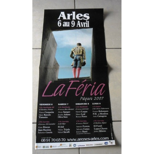 Affiche feria arles - affiche, 2007