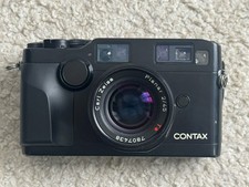 CONTAX G2 BLACK BODY + 45mm F2.0 Planar (serviced By Fototech In May 2025)