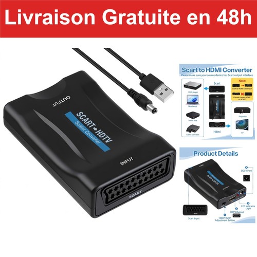 Convertisseur péritel vers - péritel,