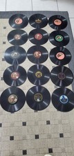 Lot de 15 disques 78 tours