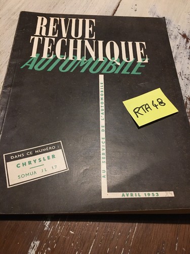 Revue technique automobile - revue,