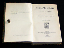 SUZANNE NORMIS ROMAN D'UN PÈRE LIVRE ANCIEN RELIÉ CUIR H. GRÉVILLE PLON 1880