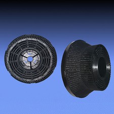 Sparset 2 Filtre à Charbon Activé pour Hotte de Cuisinière Smeg KSEG73X