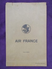Air France : Rare sac à vomi