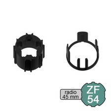 Kit adaptateur pour moteur de volet roulant radio Ø 45 mm dans tube ZF Ø 54 mm