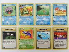 Lot 8 cartes Pokemon anciennes