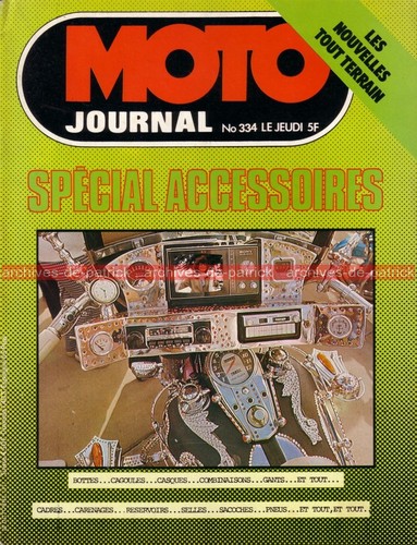 Moto journal 334 - journal, martin