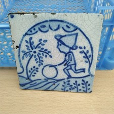 Ancien carreau rare faience - ancien,