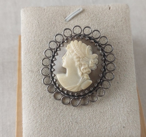 Ancienne broche camée en - camée,,