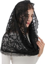 PAMOR Infinity Floral Veils