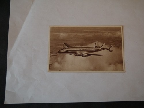 Carte postale air france - postale,