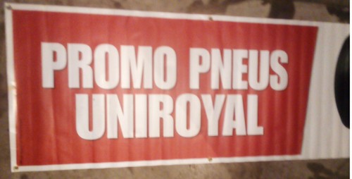 Uniroyal pneu banderole - pneu,