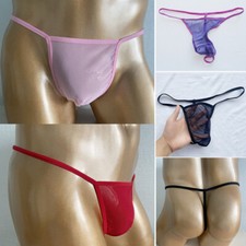 Spandex Hommes String Tongs