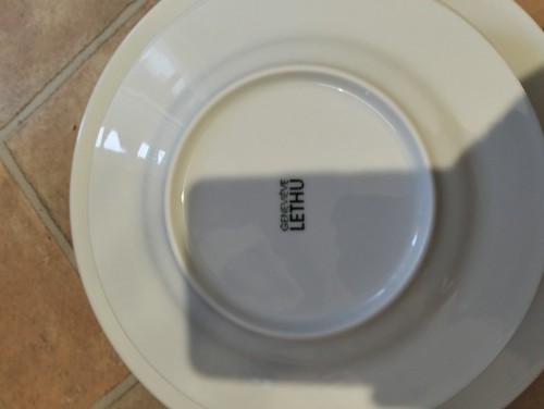 Grande assiettes 6 petite - 6,