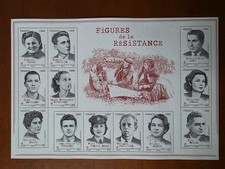 Bloc Figure de la résistance salon philatélique d'automne 2025  Neuf**